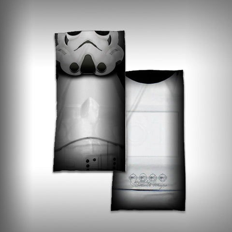 Monk Wrap Neck Gaiter / Face Shield - White Battle - SurfmonkeyGear