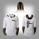 Surfmonkey Gear Fish Headzies™ Performance Solar Hoodie Shirt - Cobia - SurfmonkeyGear
 - 1