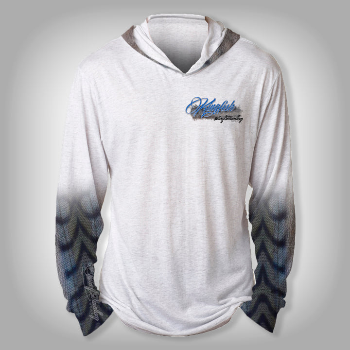 kingfish gear Surfmonkey Gear Fish Headzies Performance Solar Hoodie Shirt