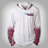 Surfmonkey Gear Fish Headzies™ Performance Solar Hoodie Shirt - Rainbow Trout