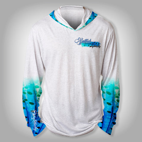 Surfmonkey Gear Fish Headzies™ Performance Solar Hoodie Shirt - SailFish