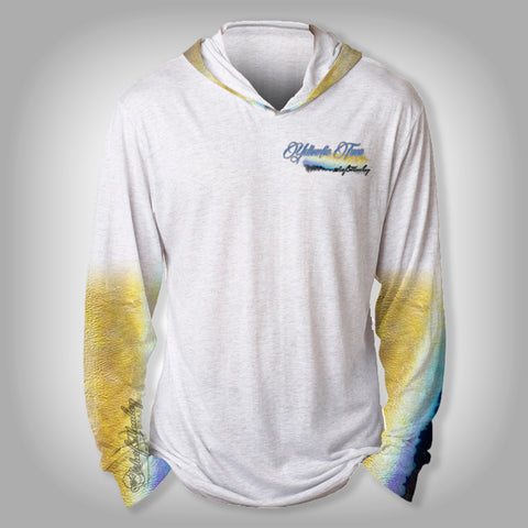 Surfmonkey Gear Fish Headzies™ Performance Solar Hoodie Shirt - Yellowfin Tuna