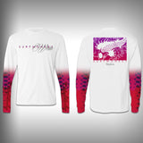 Koi Scale Sleeve Shirt -  SurfMonkey - Performance Shirts - Fishing Shirt - SurfmonkeyGear