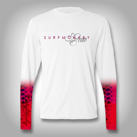 Koi Scale Sleeve Shirt -  SurfMonkey - Performance Shirts - Fishing Shirt