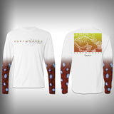 Grouper Scale Sleeve Shirt -  SurfMonkey - Performance Shirts - Fishing Shirt - SurfmonkeyGear
