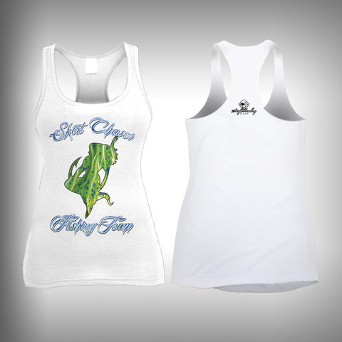 Skirt Chaser Fishing Team Womens Tanks Tops - SurfmonkeyGear