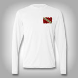 Skull Dive Flag - Performance Shirt - Fishing Shirt