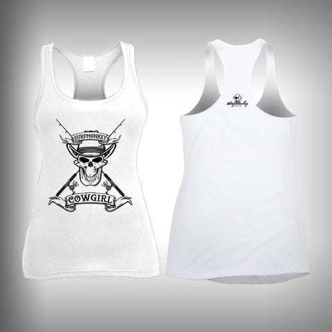 Surfmonkey Cowgirl - Womens Tank Top - SurfmonkeyGear
 - 1