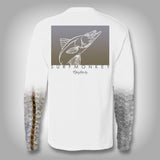 Snook Scale Sleeve Shirt -  SurfMonkey - Performance Shirts - Fishing Shirt