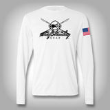 Surfmonkey Pro Performance Mini Logo Long Sleeve Solar