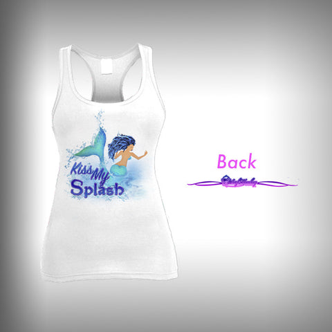 Kiss my Splash - Womens Tank Top - SurfmonkeyGear
 - 1