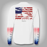 Kingfish Scale Sleeve Shirt -  SurfMonkey - Performance Shirts - Fishing Shirt