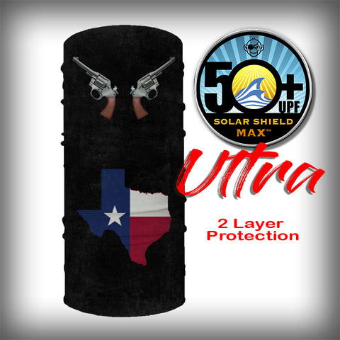 Monk Wrap Neck Gaiter - Face Mask - Bandana - Dont Mess with Texas Ultra