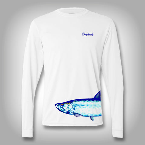 Fish Wrap Shirt -  Tarpon - Performance Shirts - Fishing Shirt