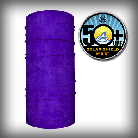 Monk Wrap Neck Gaiter - Face Mask - Bandana - Dirty Purple