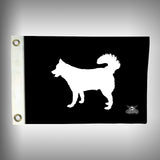 Husky Flag - Dog Boat Flag - Boat Flag