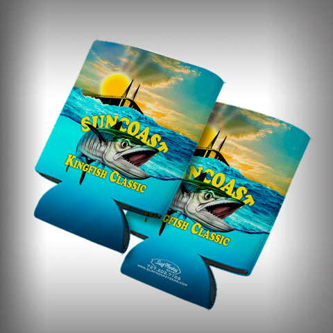 Suncoast Kingfish Classic Coozies Pair