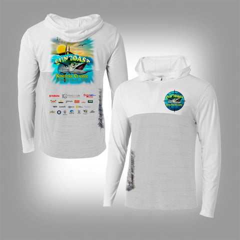 Suncoast Kingfish Classic Quarter Zip Hooded Shirt