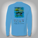 Suncoast Kingfish Classic Unisex Performance Long Sleeve Shirt