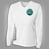 Suncoast Kingfish Classic Womens V-Neck Shirt