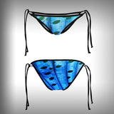 Monkinis™ Custom Full color Bikini - Sailfish Top and Bottom - SurfmonkeyGear
 - 3