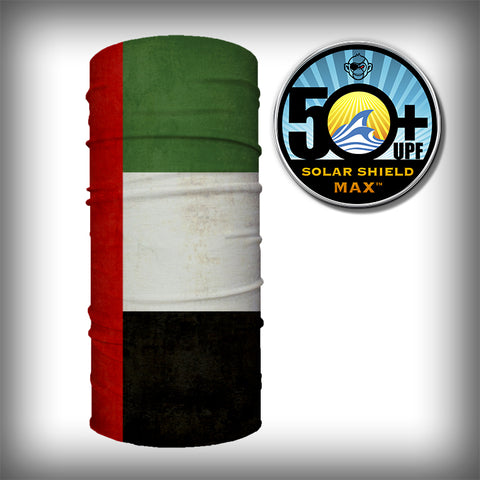 Monk Wrap Neck Gaiter - Face Mask - Bandana - United Arab Emirates Flag