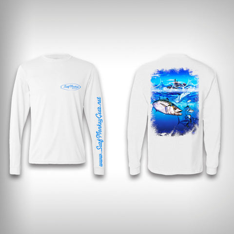 King Fishing - Performance Shirt - Fishing Shirt - SurfmonkeyGear
 - 1