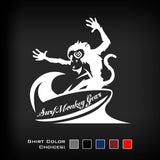 Performance T-shirt Moisture Wicking, Odor Resistant t-shirt - Crazy Surfer Monkey - SurfmonkeyGear
 - 2