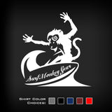 Performance T-shirt Moisture Wicking, Odor Resistant t-shirt - Crazy Surfer Monkey - SurfmonkeyGear
 - 2