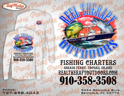 Custom Fishing Shirt - Performance Shirt - Custom Team Fishing Shirts M / Safety Orange