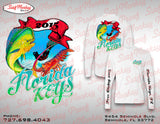 Custom Fishing Shirt - Performance Shirt - Custom Team Fishing Shirts - SurfmonkeyGear
 - 5