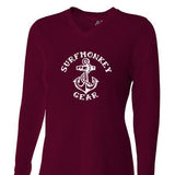 Womens Tri-blend Performance Shirt - Anchor - SurfmonkeyGear
 - 1