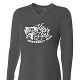 Womens Tri-blend Performance Shirt - Kiss My Bass - SurfmonkeyGear
 - 1