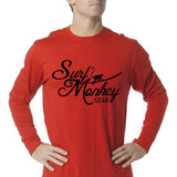 Long Sleeve Unisex Performance Tri-Blend Shirt - Surf Monkey Gear Monkey - SurfmonkeyGear
 - 1