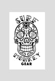 Long Sleeve Unisex Performance Tri-Blend Shirt - Sugar Skull - SurfmonkeyGear
 - 2