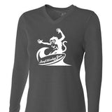 Womens Tri-blend Performance Shirt - Crazy Monkey - SurfmonkeyGear
 - 1