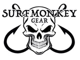 Long Sleeve Unisex Performance Tri-Blend Shirt - Skull Hooks - SurfmonkeyGear
 - 2