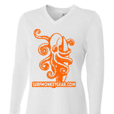 Womens Tri-blend Performance Shirt - Octopus - SurfmonkeyGear
 - 1