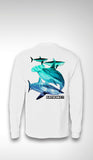 Shark Life - Performance Shirt - Fishing Shirt - SurfmonkeyGear
 - 2