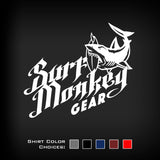 Long Sleeve Unisex Performance Tri-Blend Shirt - Shark Board - SurfmonkeyGear
 - 2