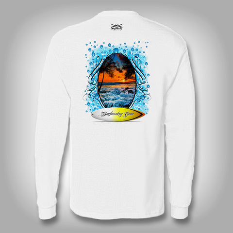 Watersports Surfboard - Performance Shirts - Fishing Shirt - Surfing Shirt