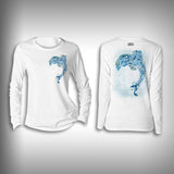 Womens Island Tribal Long Sleeve Performance