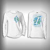 Womens Island Tribal Long Sleeve Performance