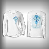 Womens Island Tribal Long Sleeve Performance