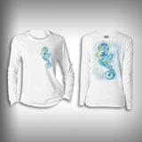 Womens Island Tribal Long Sleeve Performance