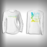 Mermaid Rather Live Under the Sea - Womens Performance Shirt - Fishing Shirt - SurfmonkeyGear
 - 1