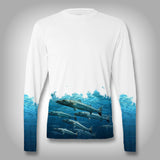 Barracuda Wraparounds Shirt -  SurfMonkey - Performance Shirts - Fishing Shirt
