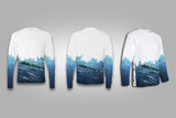 Barracuda Wraparounds Shirt -  SurfMonkey - Performance Shirts - Fishing Shirt