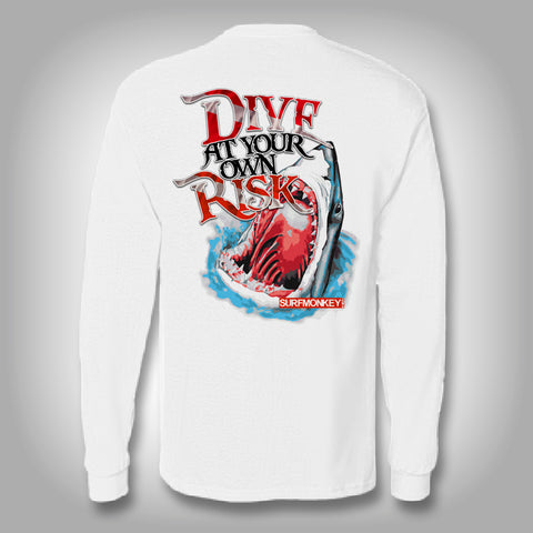 Dive at Your Own Risk - Performance Shirt - Fishing Shirt