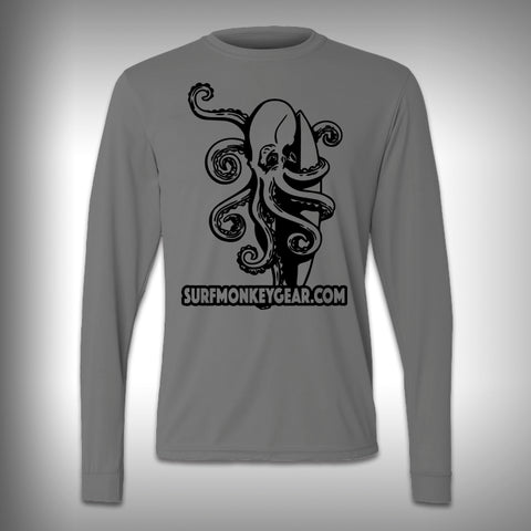 Octopus - Performance Shirt - Fishing Shirt - Decal Shirts